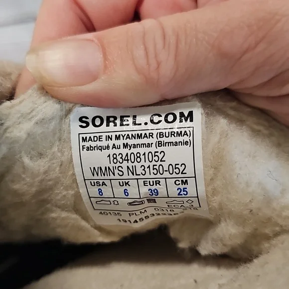 Sorel Sz 8 Gray and Tan Winter Boots - Picture 2 of 16